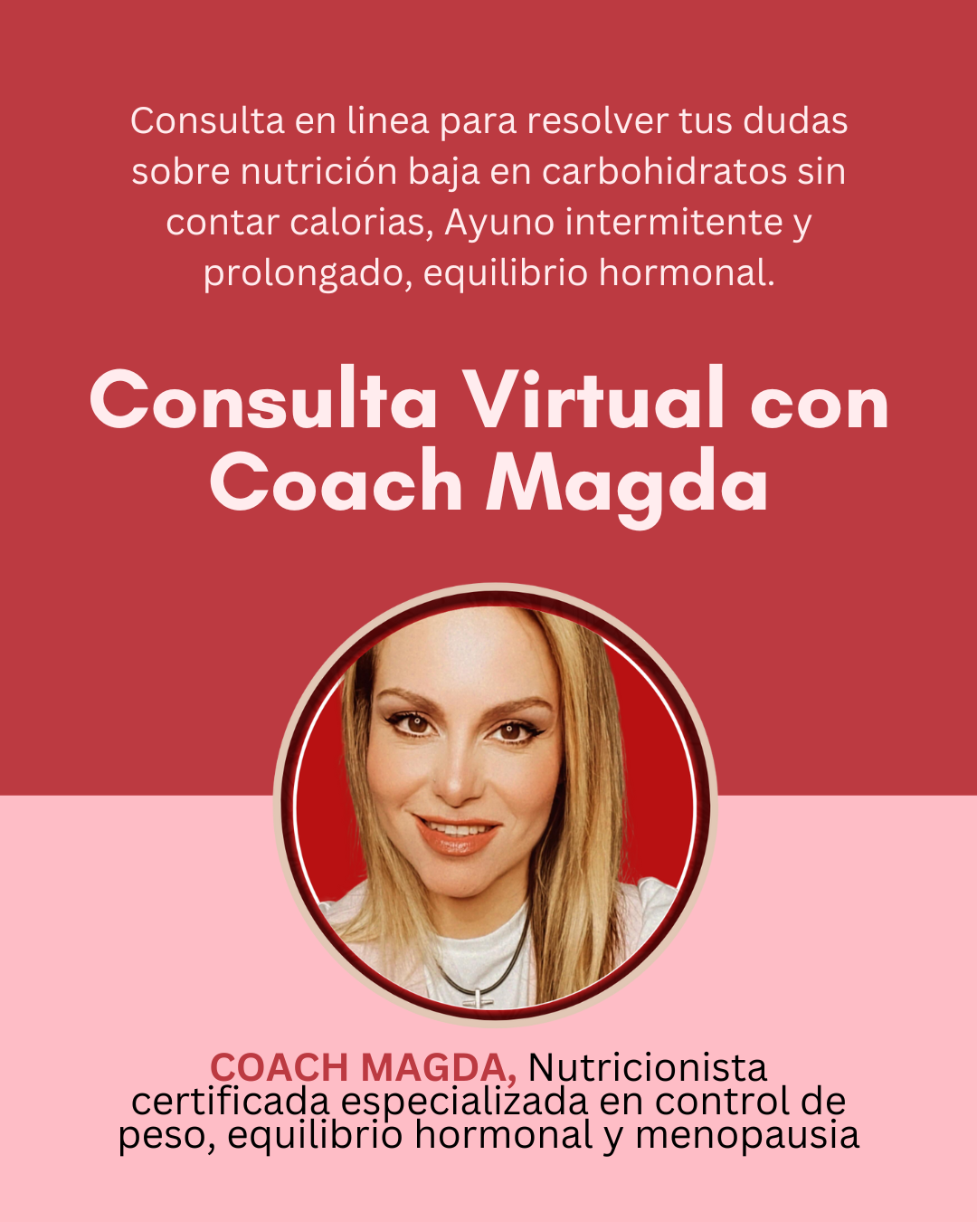 Consulta Virtual con Coach Magda | 40 minutos (Español)