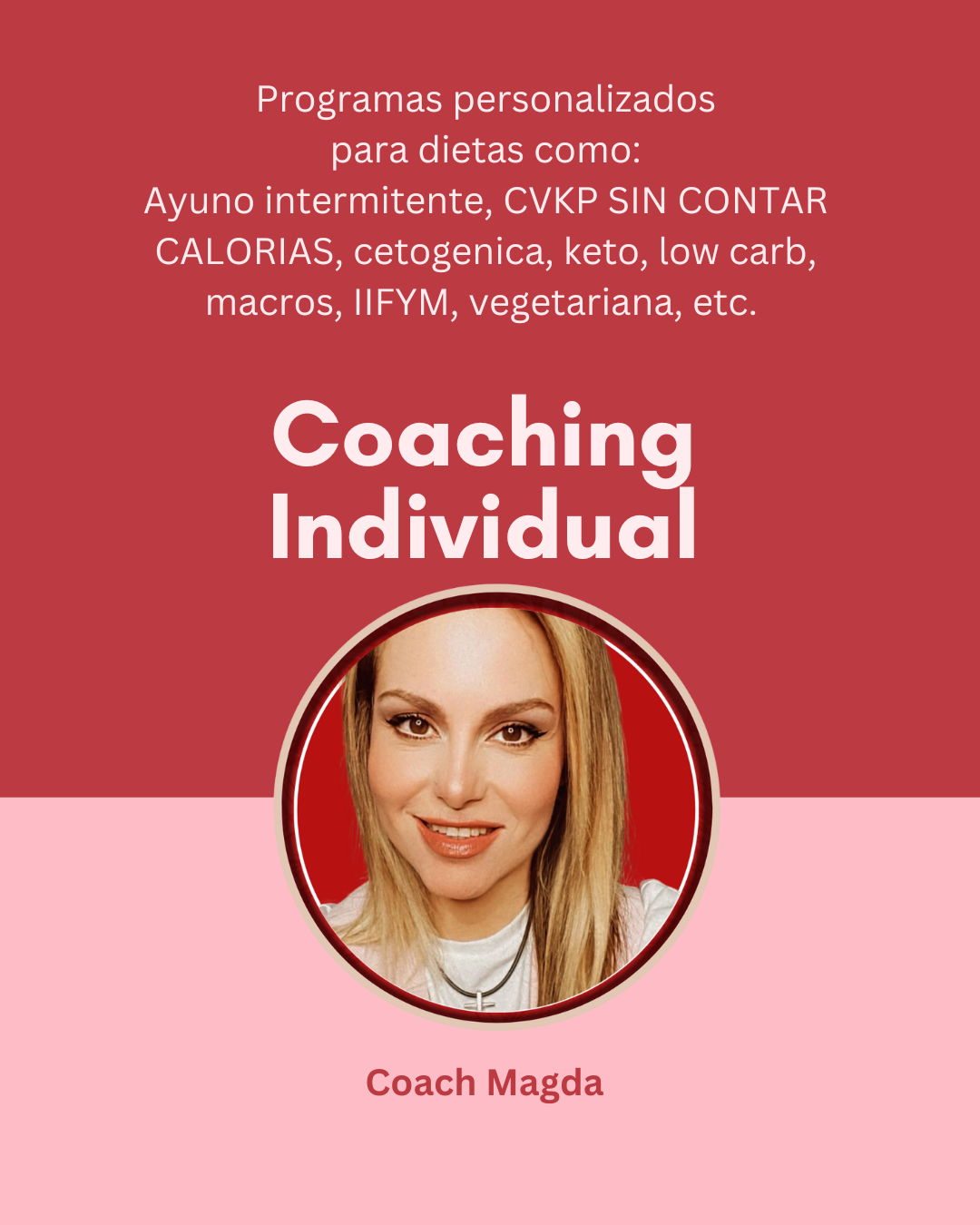 Coaching Virtual VIP "Nutrición"- 8 Semanas - ESPAÑOL