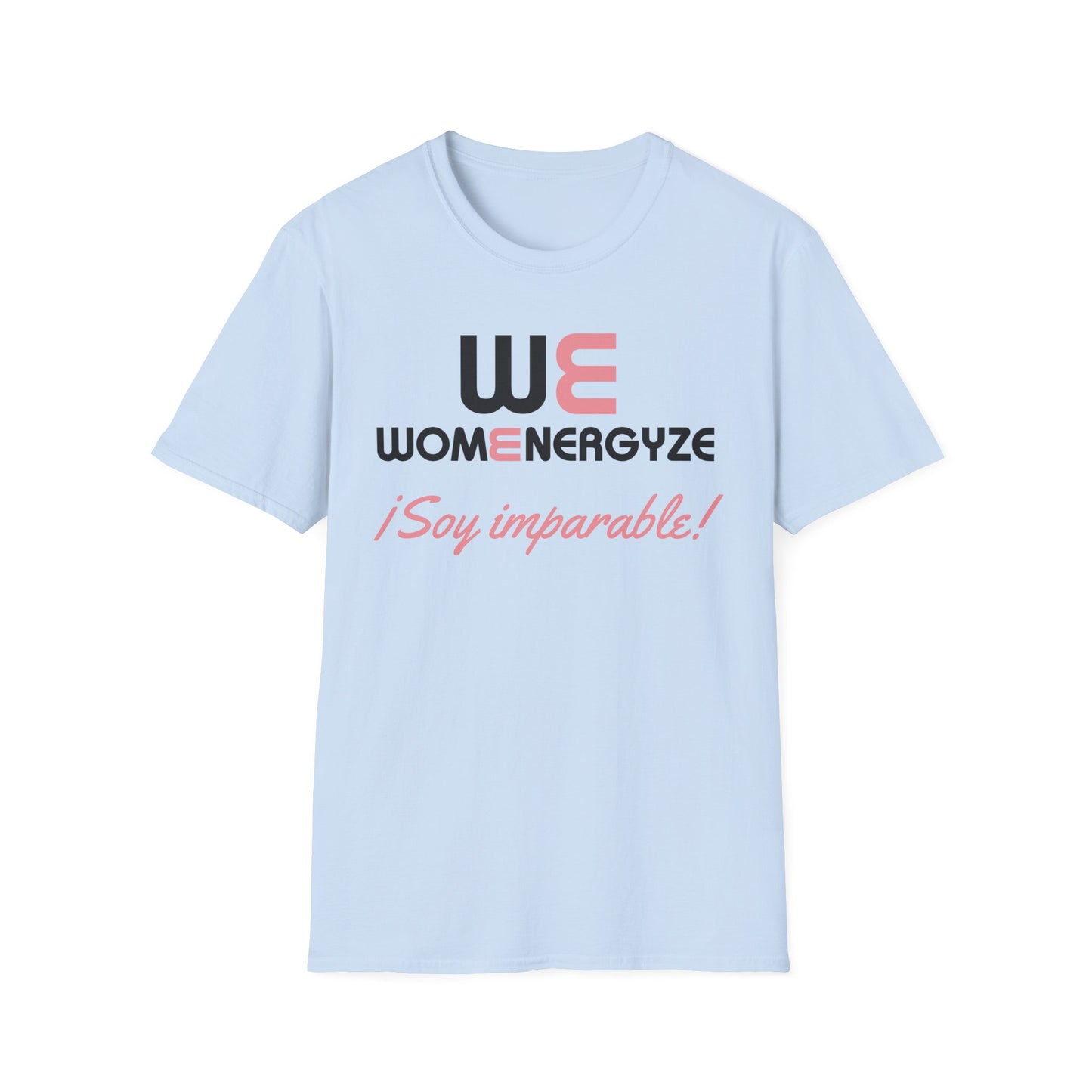 Camiseta Womenergyze™ “Poder Femenino” – Tu Energía, Tu Voz (4 colores)