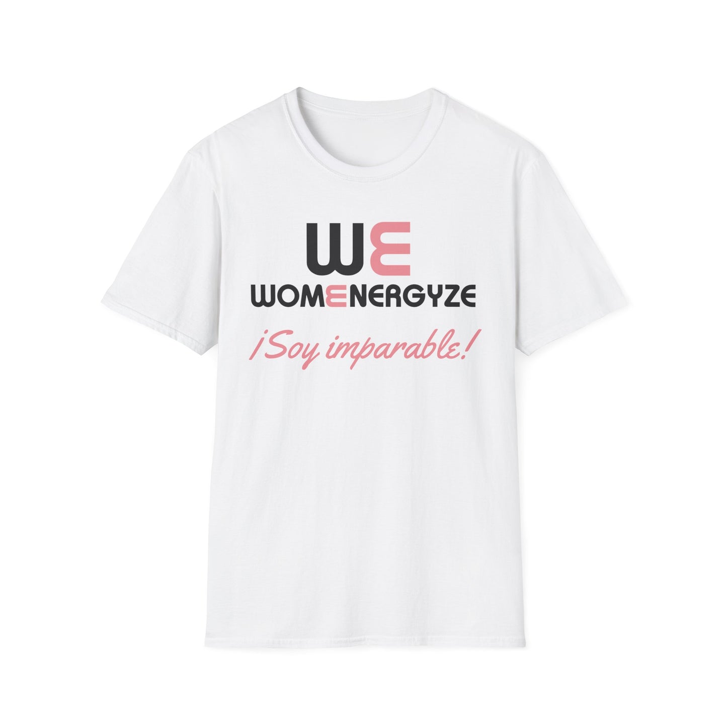 Camiseta Womenergyze™ “Poder Femenino” – Tu Energía, Tu Voz (4 colores)