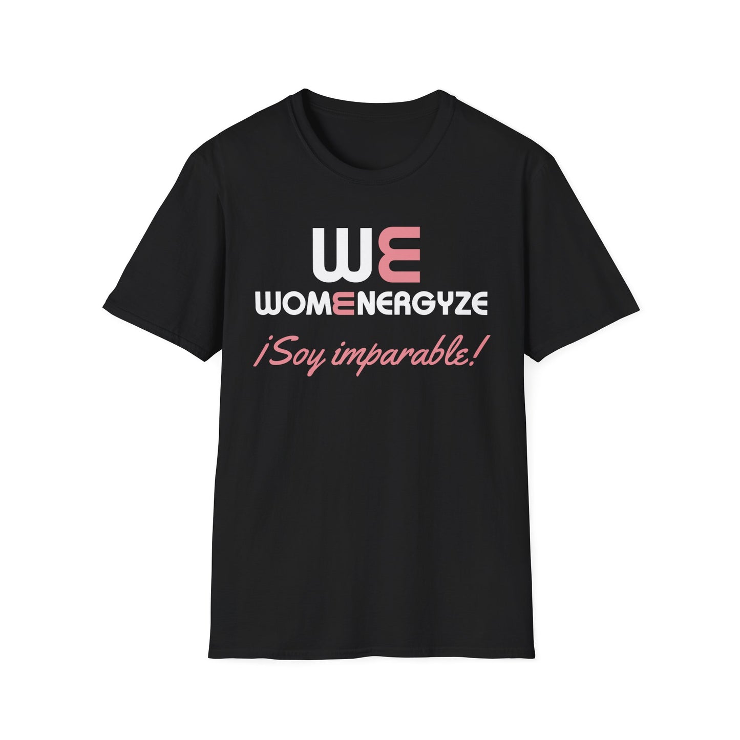 Camiseta Womenergyze™ “Poder Femenino” – Tu Energía, Tu Voz (4 colores)