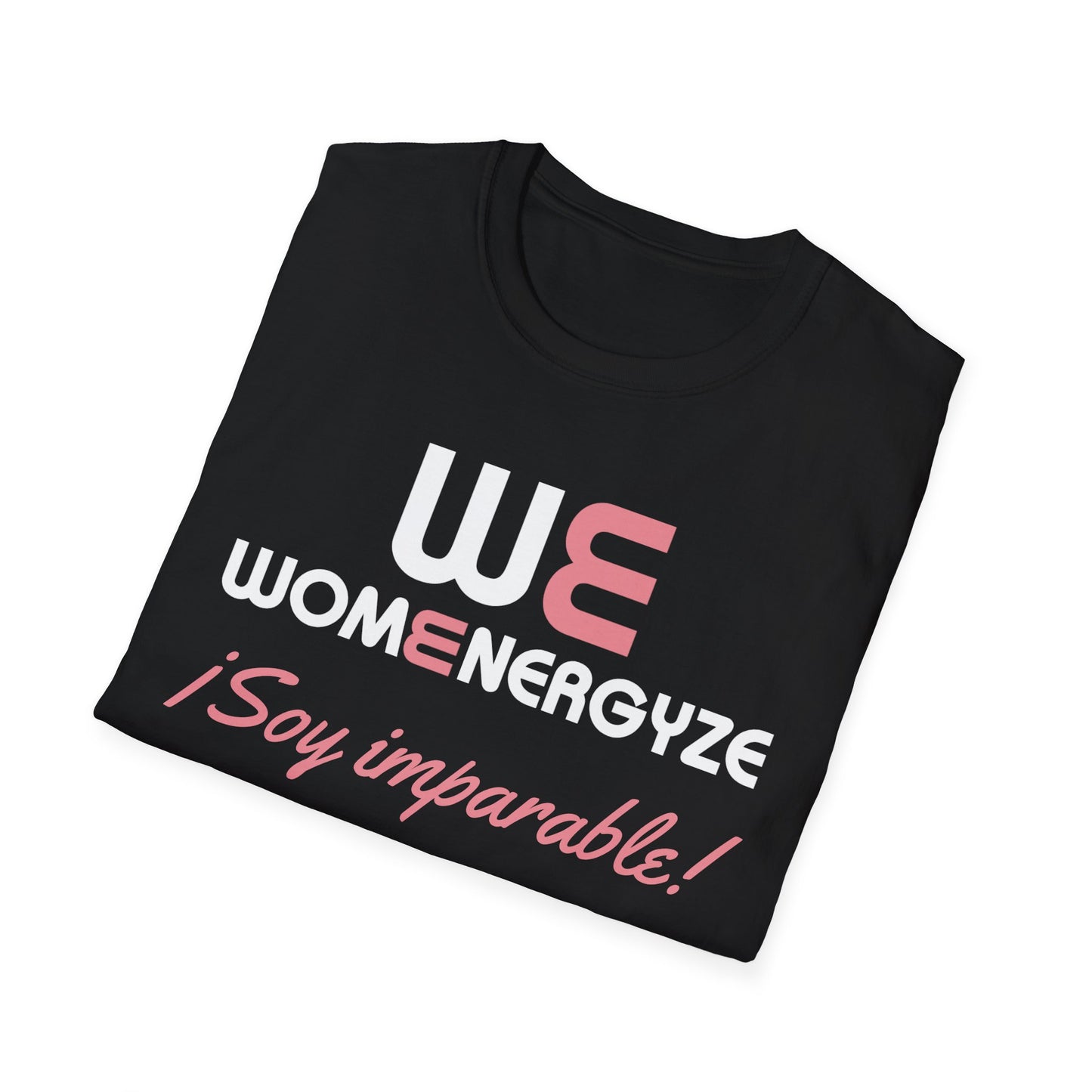 Camiseta Womenergyze™ “Poder Femenino” – Tu Energía, Tu Voz (4 colores)