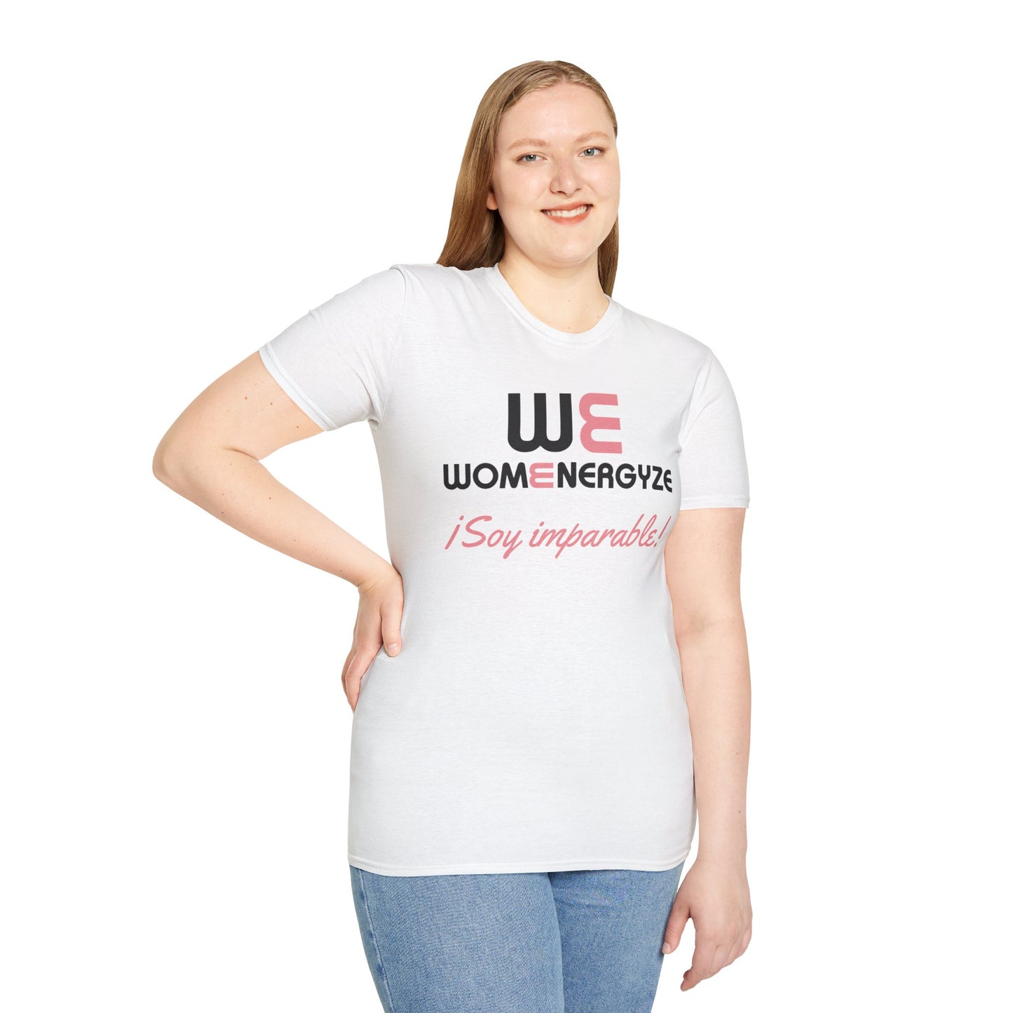 Camiseta Womenergyze™ “Poder Femenino” – Tu Energía, Tu Voz (4 colores)