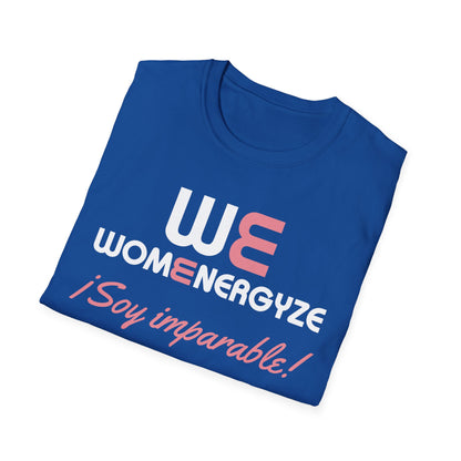 Camiseta Womenergyze™ “Poder Femenino” – Tu Energía, Tu Voz (4 colores)
