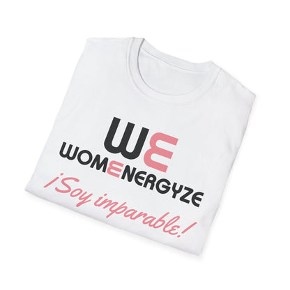 Camiseta Womenergyze™ “Poder Femenino” – Tu Energía, Tu Voz (4 colores)