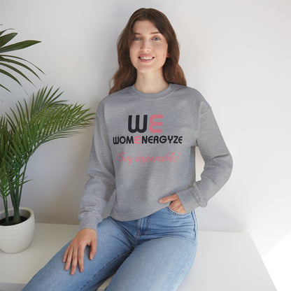Sudadera Womenergyze™ “Abraza Tu Energía” – Calidez con Propósito (5 colores)