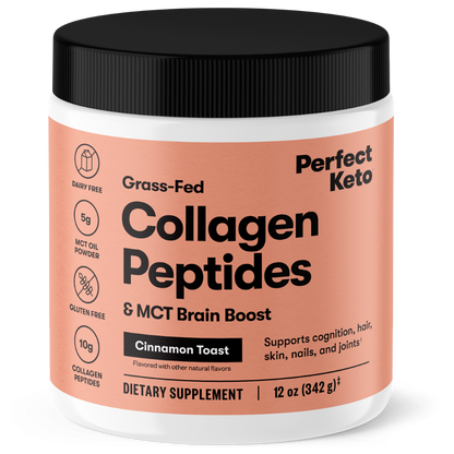 Grass-Fed Collagen Peptides & MCT Brain Boost