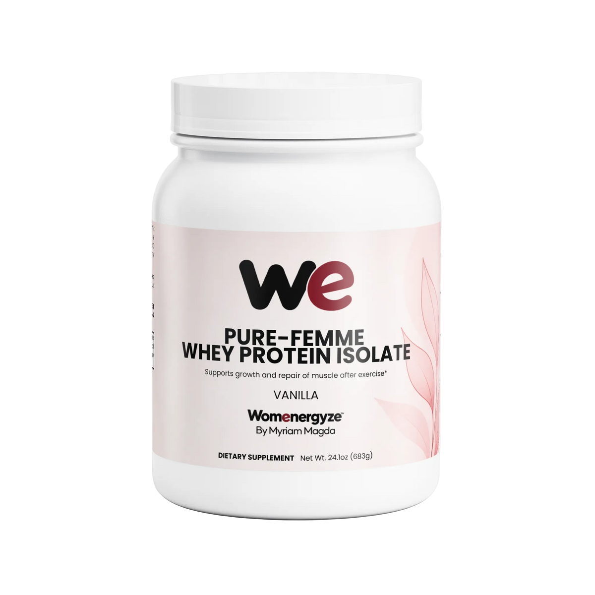 Pure-Femme Whey Protein Isolate (Vanilla)