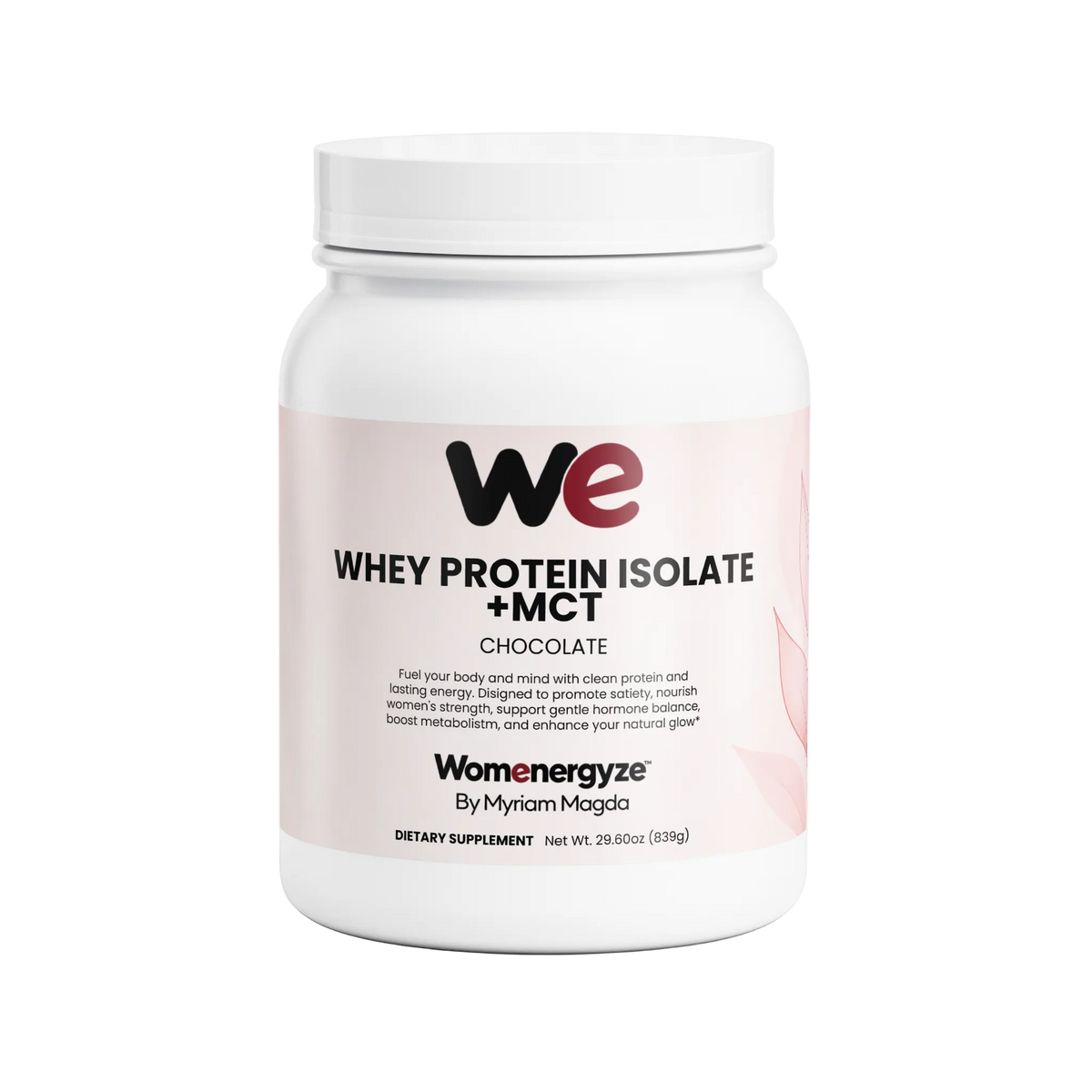 Proteína Aislada de Suero de Leche con MCT (Chocolate)