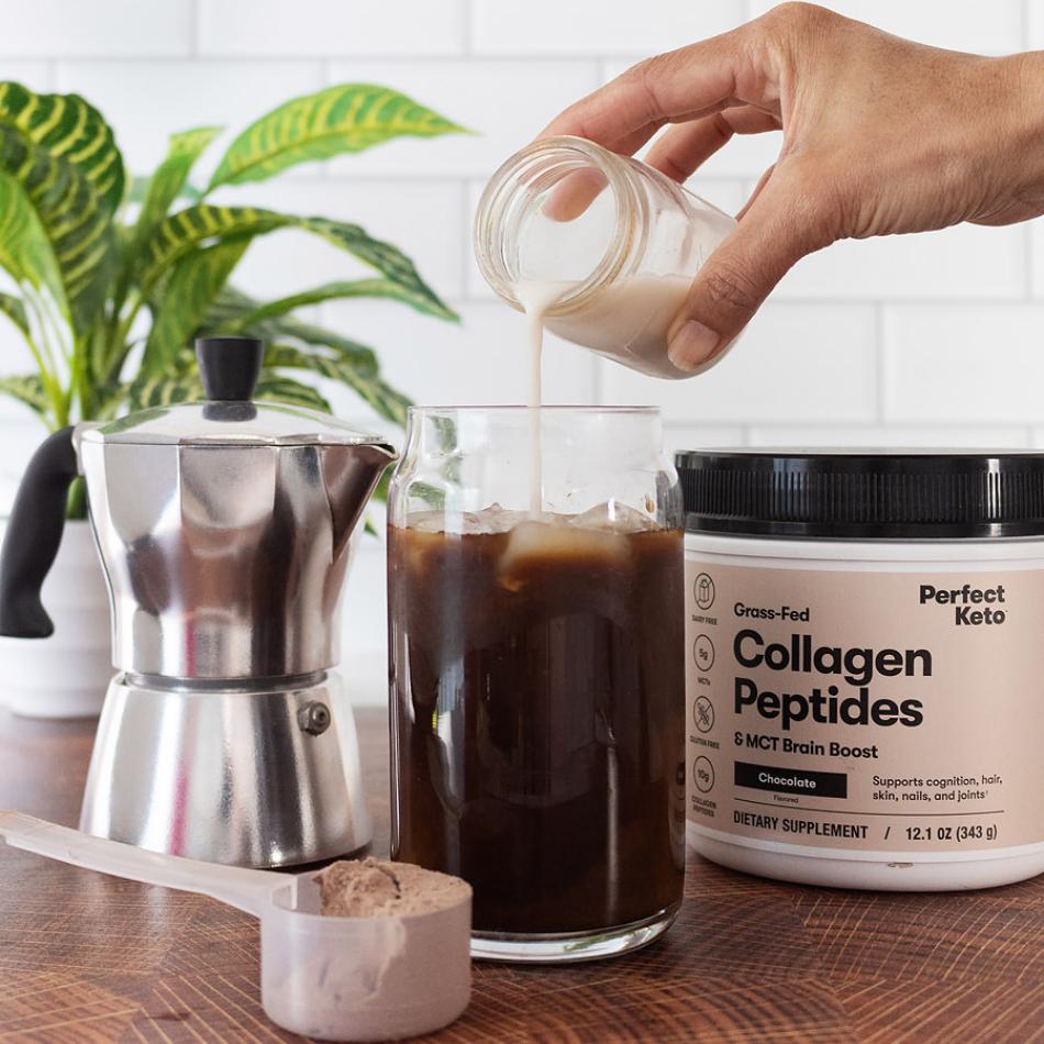 Grass-Fed Collagen Peptides & MCT Brain Boost