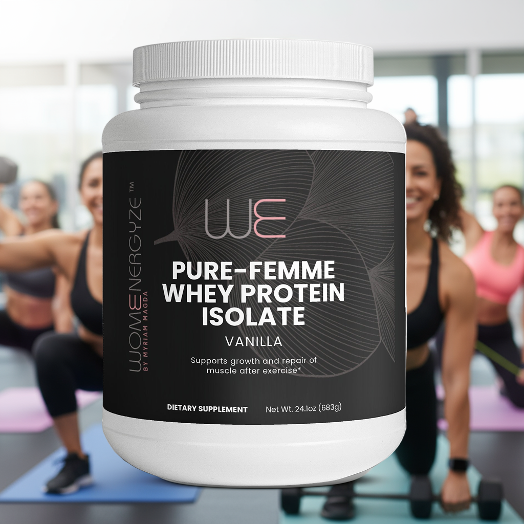 Pure-Femme Proteína isolada de suero (Vainilla)